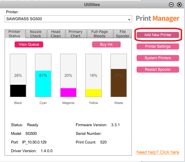 Comment Faire : Installer Sawgrass Print Manager (Windows) – Soins Sawgrass